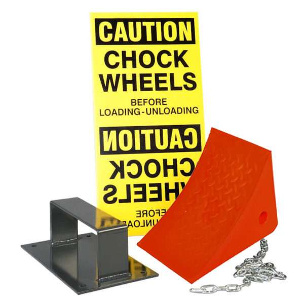 WHEEL CHOCKS, DOCK LOADING WHEEL CHOCKS